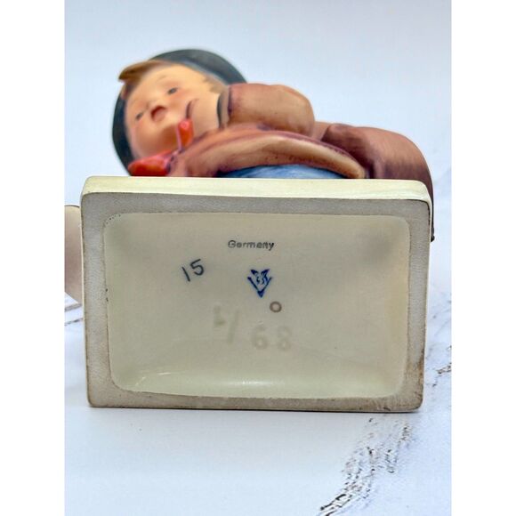 Hummel 89/I "Little Cellist" TMK2 full bee, 1950s, Germany, Hummel Musician - Picture 6 of 12